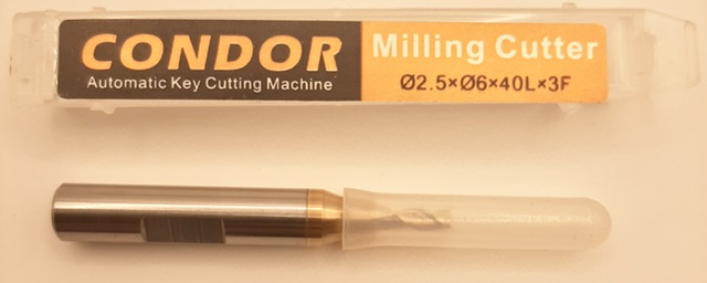 X-Horse Milling Cutter 02.5�06�40L�3F Condor