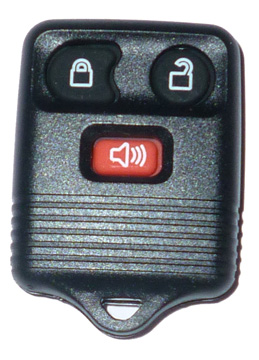 Ford 3 button key remote shell