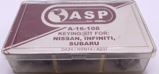 ASP A-16-108 lightly used wafer kit for X237 Nissan and Subaru.