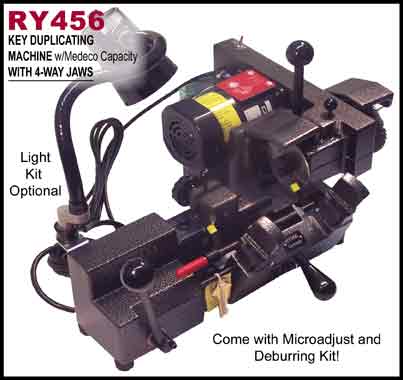 Rytan RY456 Duplicator including Medeco (12 volt motor)