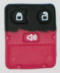 Ford 3 button rubber button insert