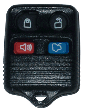 Ford 4 button key remote shell