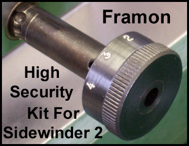 Ford high security code attachment for Sidewinder 2 (7 and 10 cut  HS, non Tibbe types)