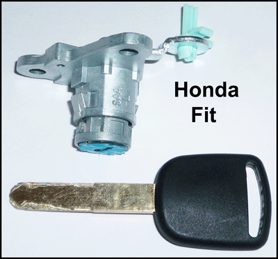 Honda Fit high security door lock