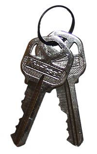 Kwikset factory precuts keys - 20 pairs (5 pin nickel plated originals)